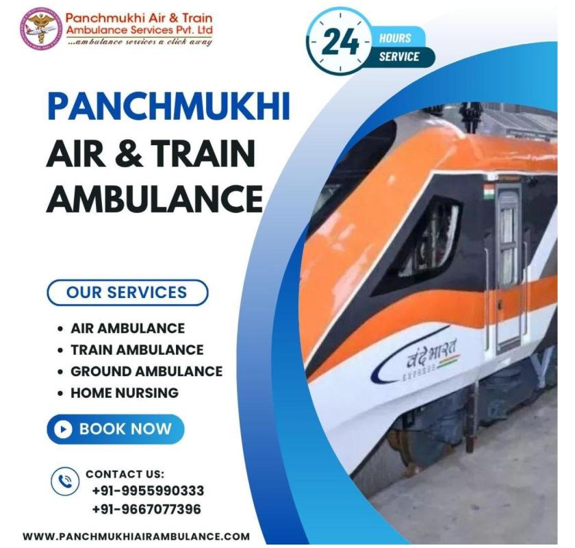 Panchmukhi Provides Reliable Transit via Train Ambulance for Those in Need in Ranchi