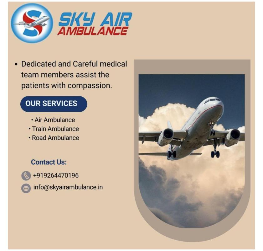 Sky Air Ambulance in Patna.