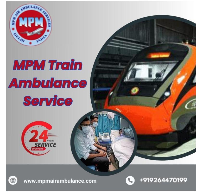 MPM offers patient transportation with efficient operation through a train ambulance in Varanasi