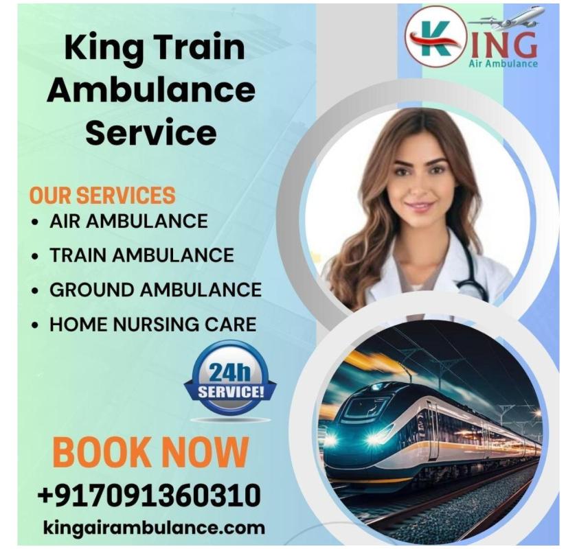  King Train Ambulance Efficiently Manages Long- Distance trip of Cases in Allahabad