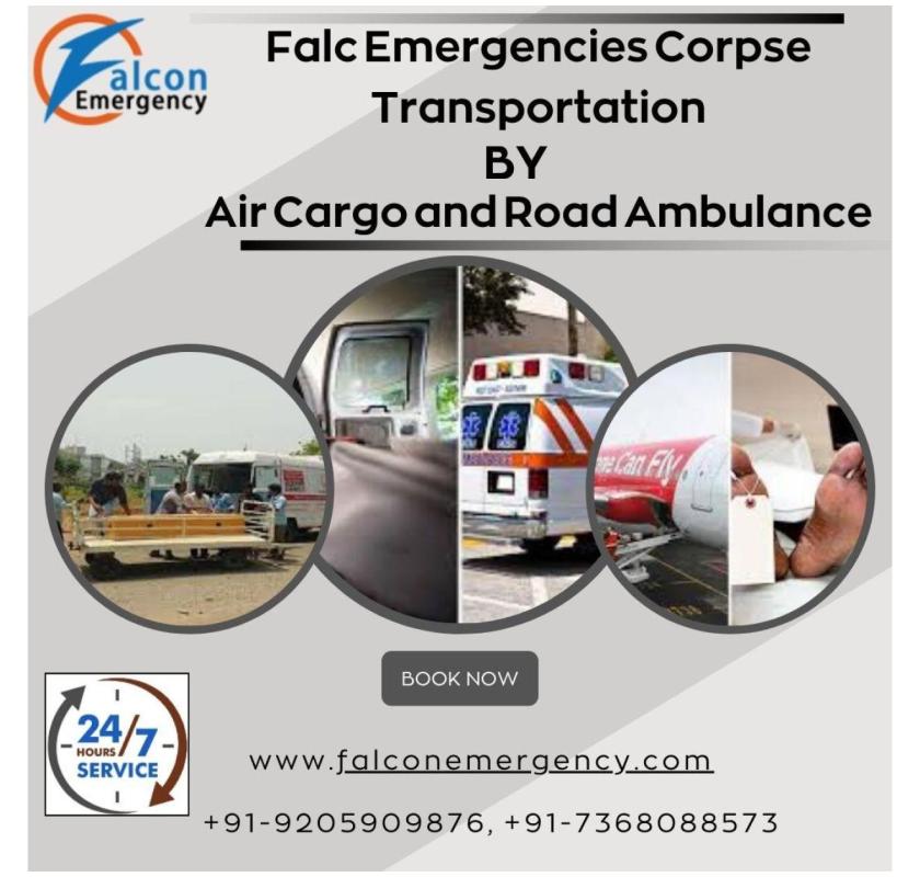 FALC Emergency Offers Silent Departure Handling for Dead Body in Patna in an Ambulance