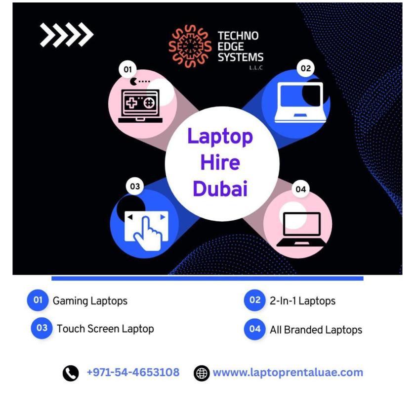 Can I Get Touchscreen Laptops on Rent in Dubai?