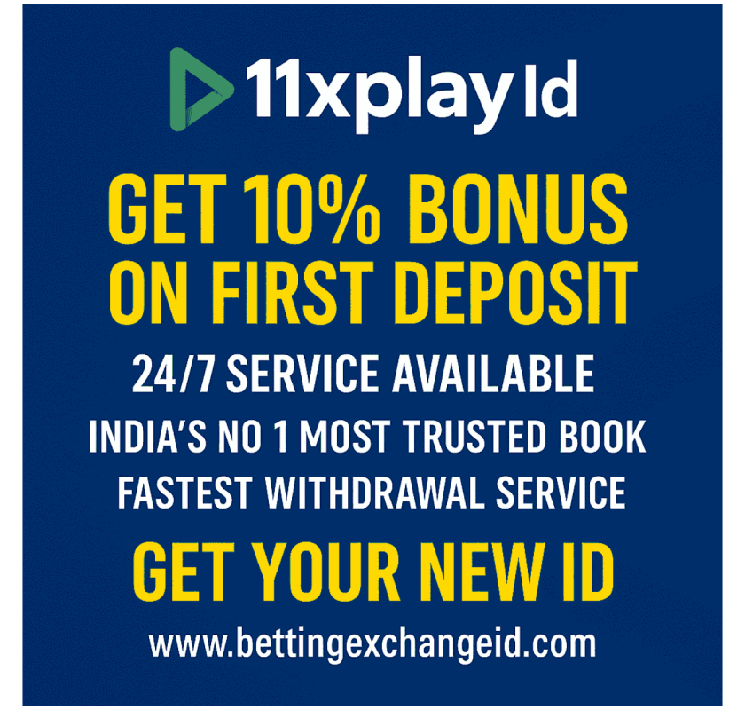 11xplay ID for Online Betting – Claim Bonus Instantly