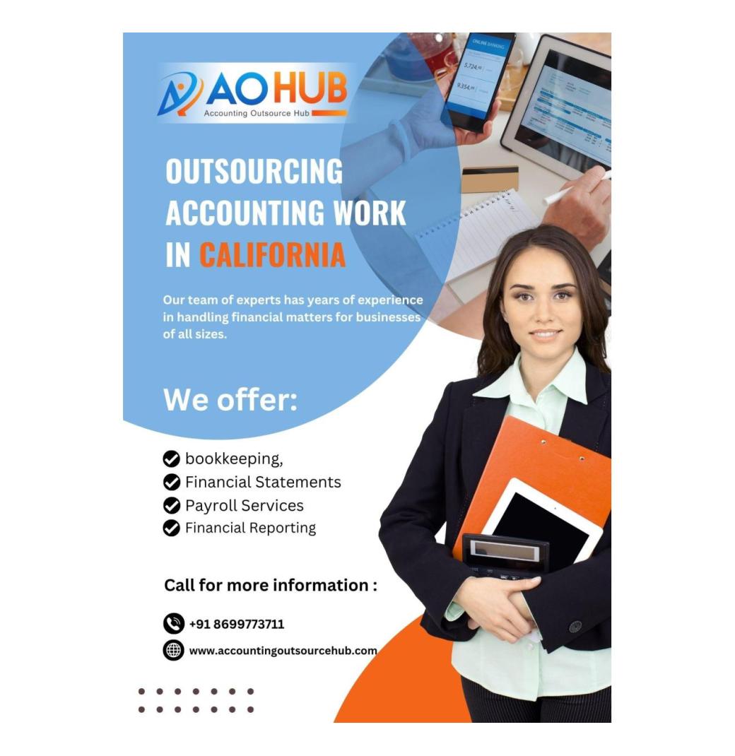 Outsourcing Accounting Work in California Saves Time and Money