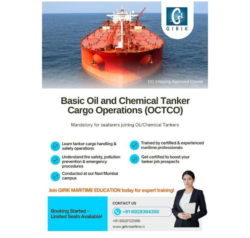 OCTCO course - Girik Maritime Academy