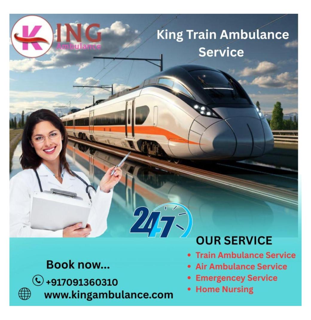 King Train Ambulance in Indore arrange life-support medical setup