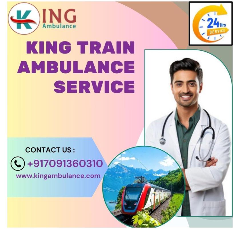  King provides supervised transit service in train ambulance for patients in Jabalpur
