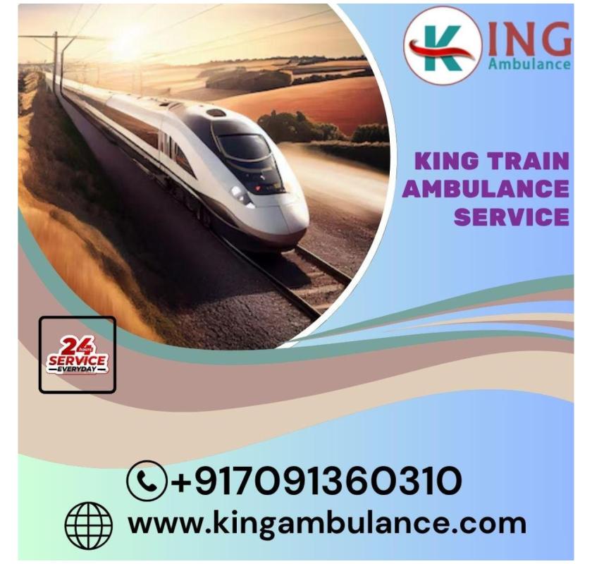  King Train Ambulance in Indore provides faster transit with a health team included