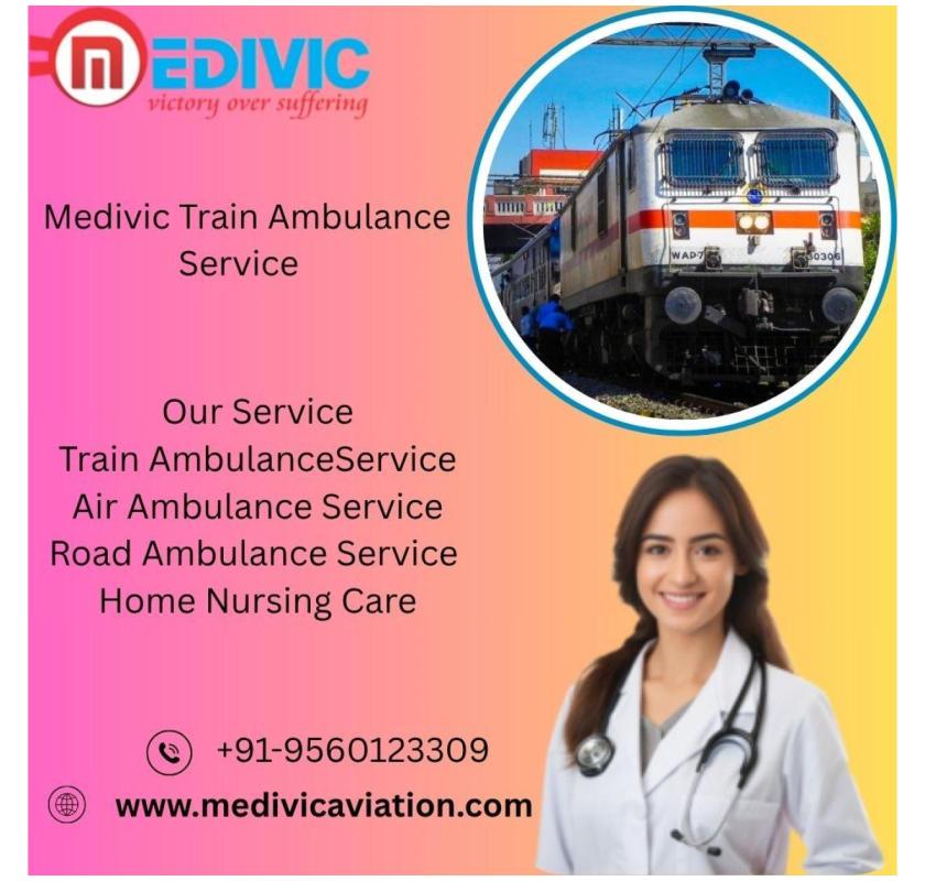 Medivic Aviation Supports the Scheduled Transit of Patients in Lucknow in its Train Ambulance