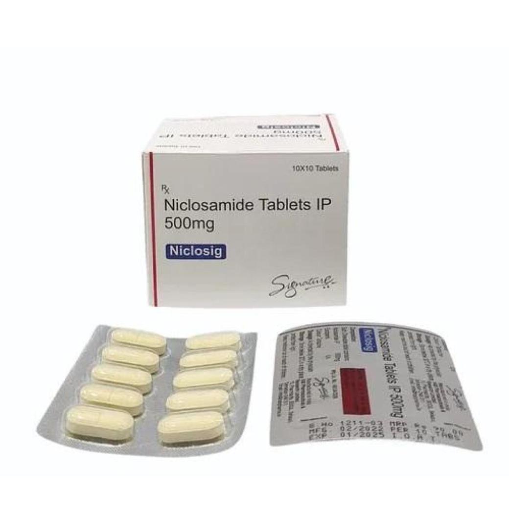 Buy Niclosamide Tablets IP 500mg Online