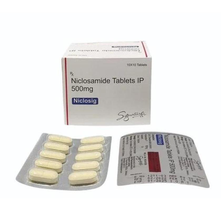 Buy Niclosamide Tablets IP 500mg Online