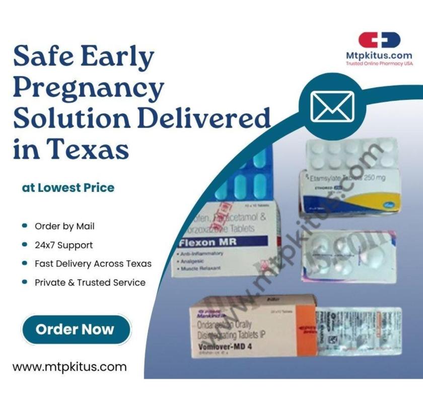 Order Abortion Pill at Home in Texas from mtpkitus.com