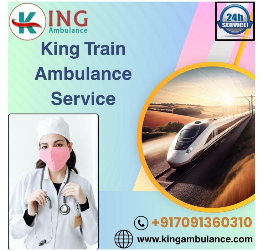  Now Book Risk-Free King Train Ambulance Service in Jabalpur to best medical treatment