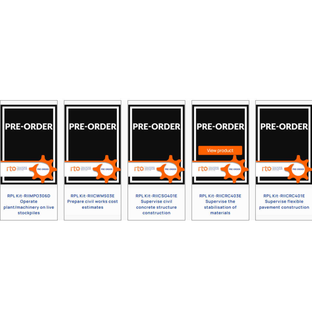 Quality Training And Assessment Resources | RTO Training Resources