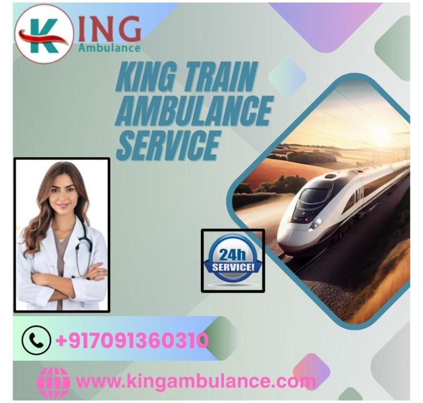 King Train Ambulance in Indore delivers attention where it really counts