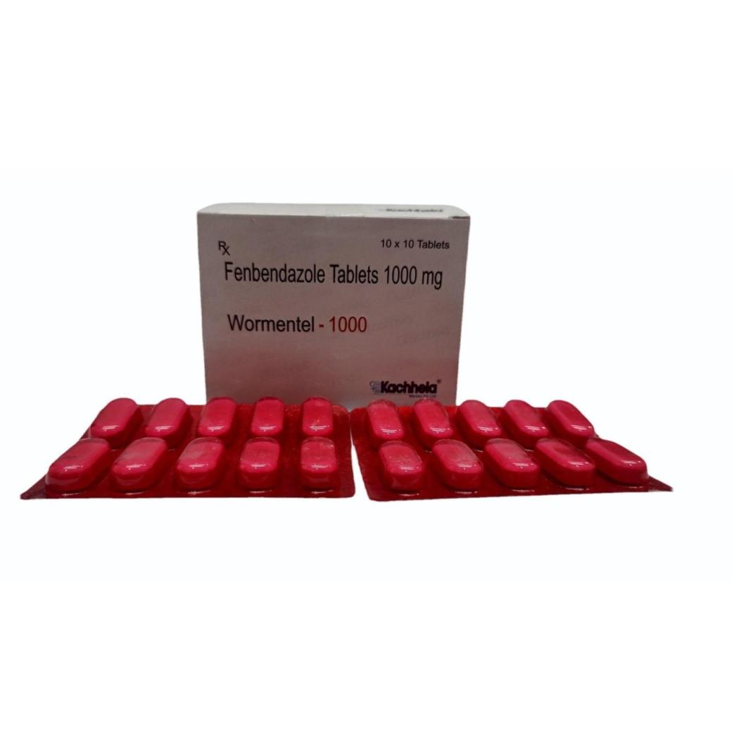 Buy Wormentel 1000 mg (Fenbendazole) Tablet Online