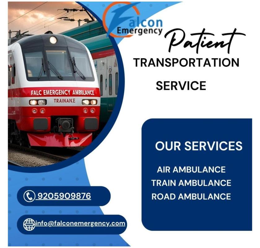 FALC Emergency Never Problematizes You with Tough Transit Steps in Patna in a Train Ambulance