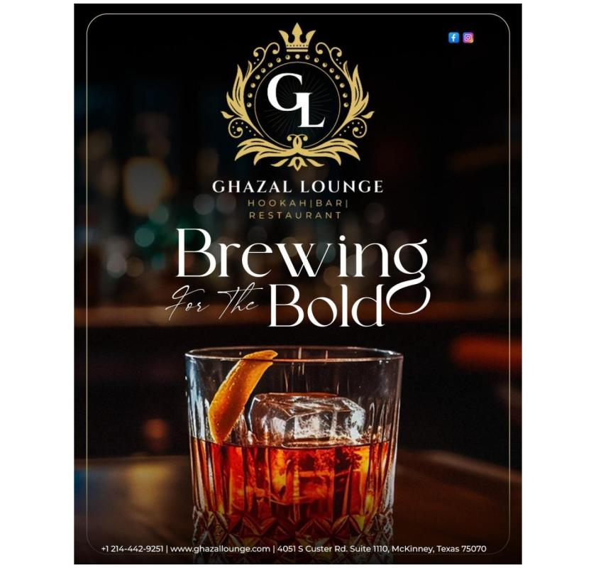 Ghazal Lounge and Bar McKinney | Hookah Lounges Dallas