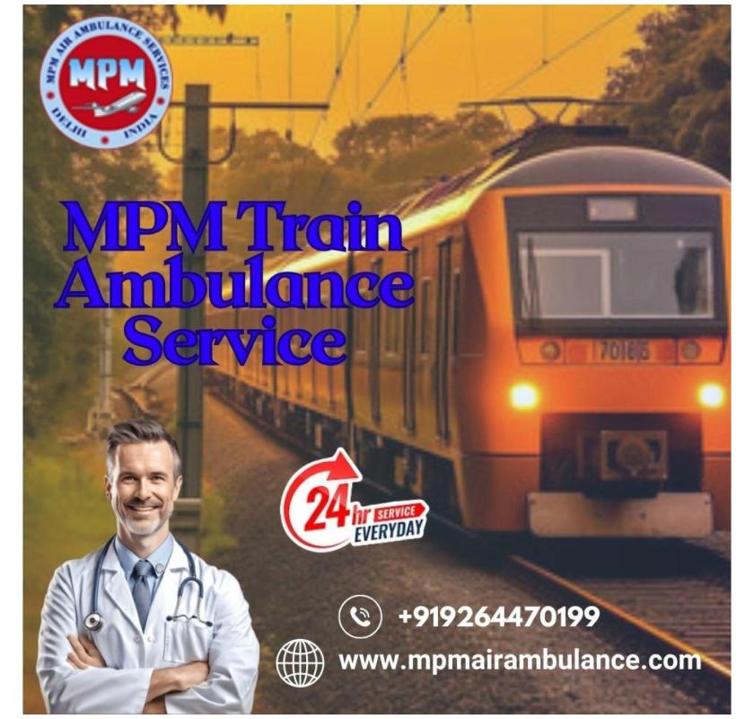 MPM Transit at Mumbai transferred patients into its train ambulance with a clear intention