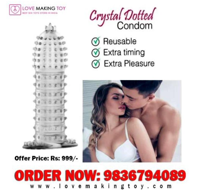 Order Silicone Crystal Condom at Best Price Call 9836794089