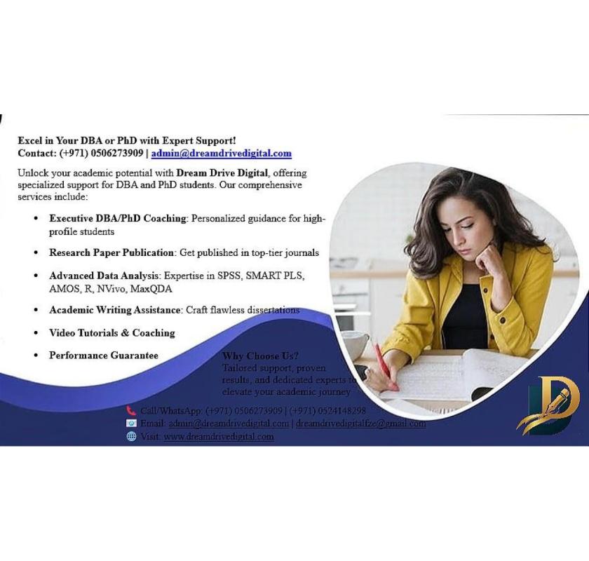 Excel in Your DBA or PhD with Expert Support!