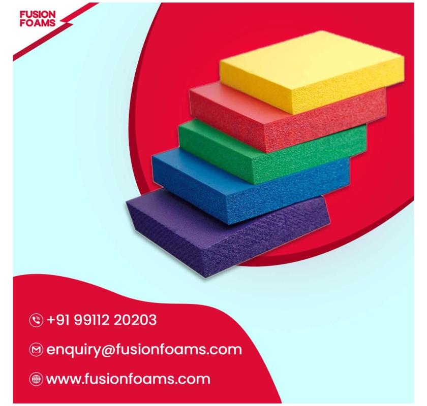 Online Buy Rubber Foam Roll in Delhi | Fusion Foams