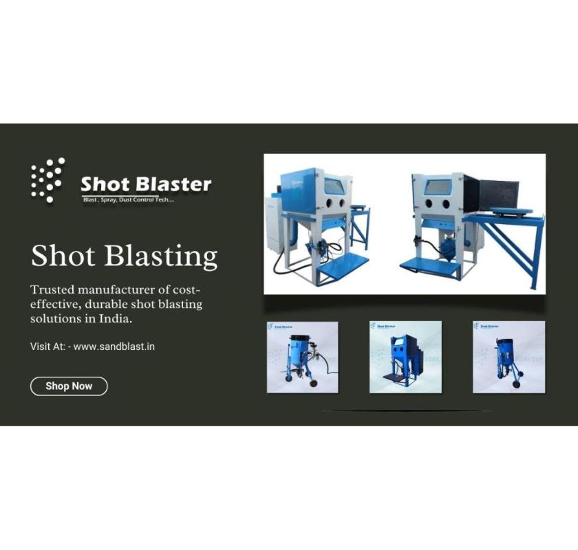 Transform Your Surface Finishing with Portable Shot Blasting Machines!