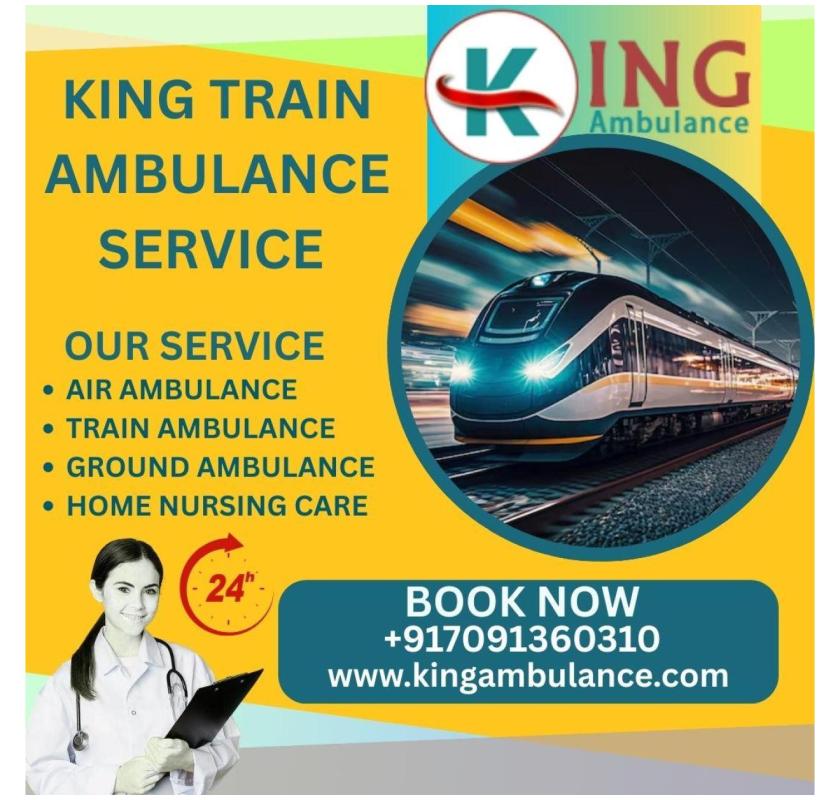  King Train Ambulance in Darbhanga ensures every detail is checked twice