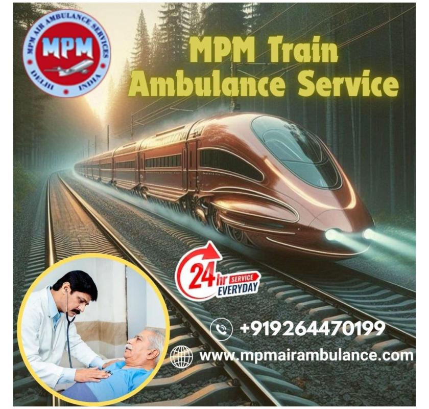 MPM Advanced Transit Allahabad provides a medical facility in its train ambulance with easy steps
