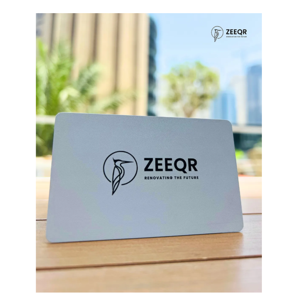 ZEEQR- NFC BUSINESS CARD - 1/3