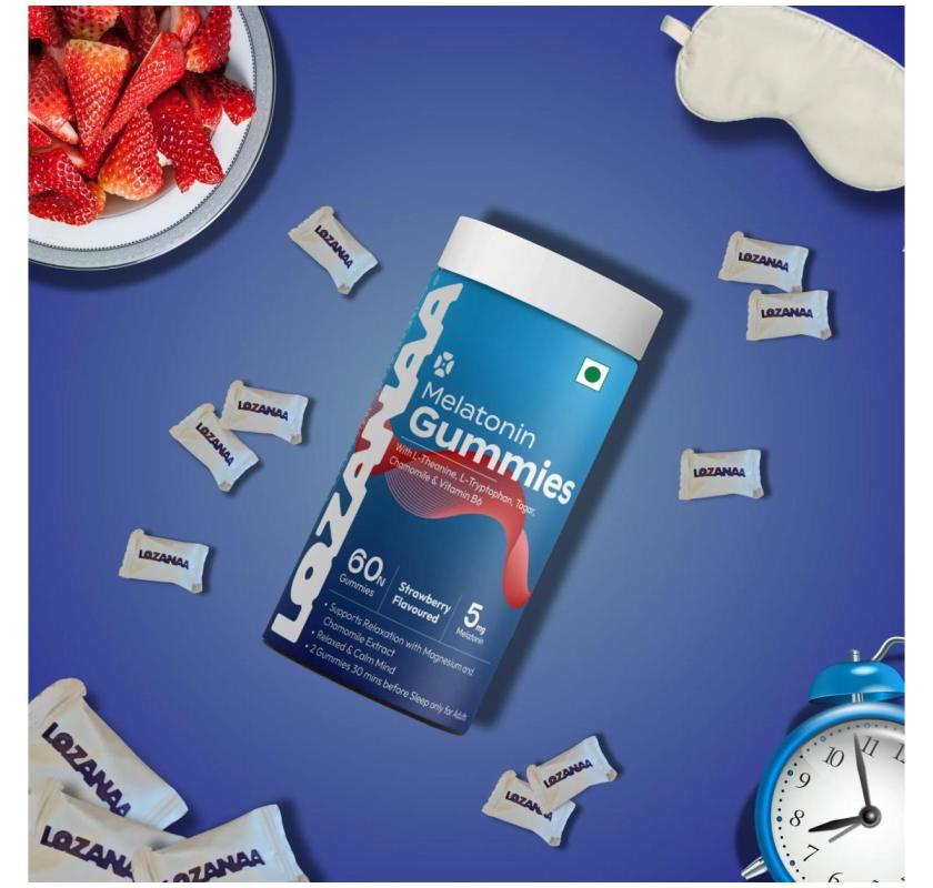 Relax, Recharge and Restore with Lozanaa Sleep Gummies 