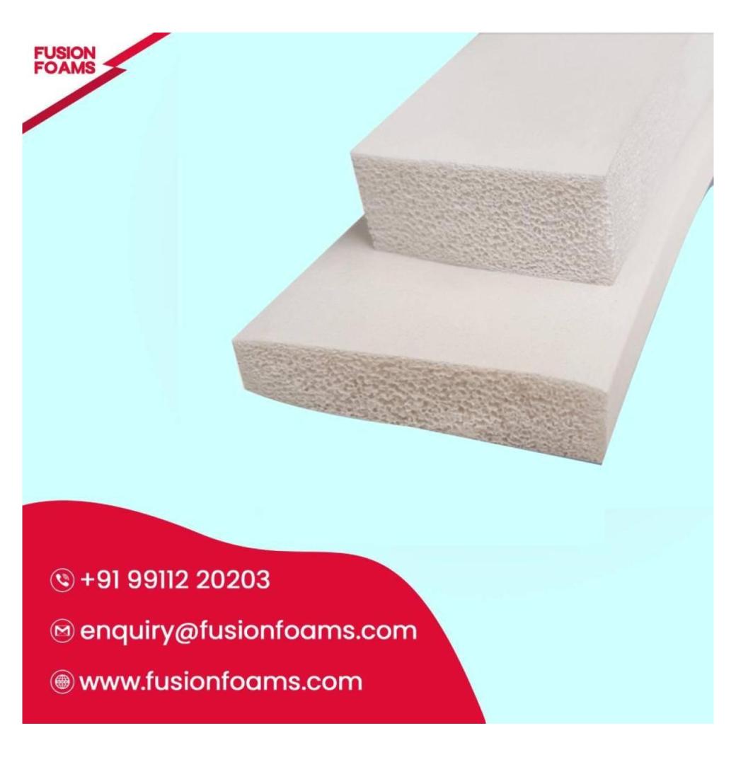 Online Buy Silicone Foam Sheet in Delhi | Fusion Foams