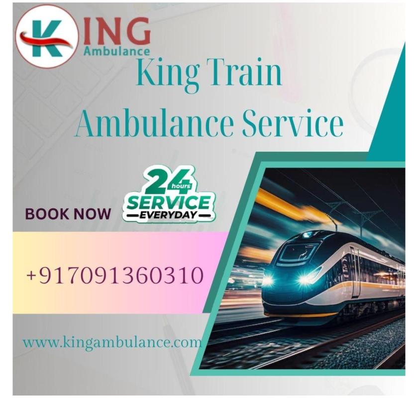  King Train Ambulance in Jamshedpur works with leading hospitals for better care