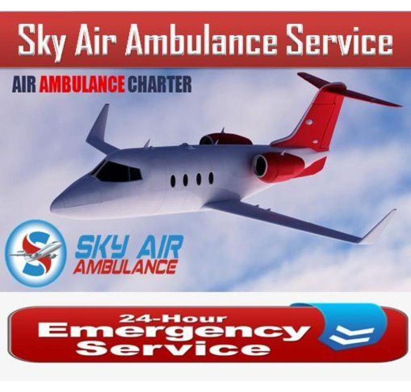 Sky Air Ambulance in Kolkata: Book Emergency Medical now.