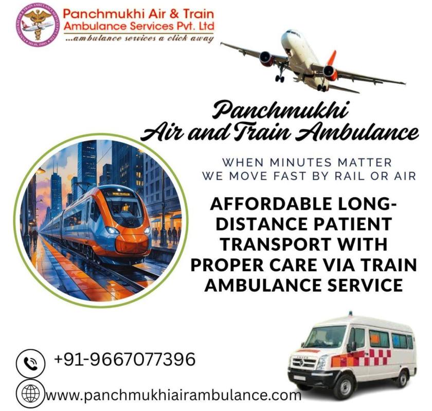 Panchmukhi Ensures the Transit Continues Steadily in Ranchi in its Train Ambulance