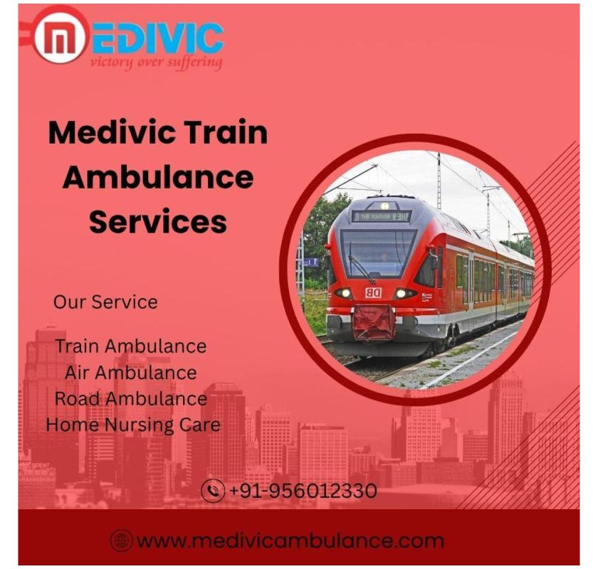 Medivic Delivers Transit Without Neglecting Essential Steps in a Lucknow Train Ambulance