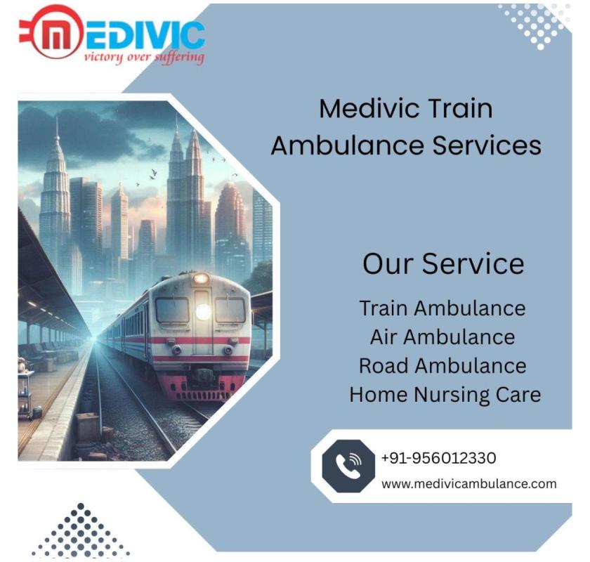 Medivic Never Stops or Backs off during Transit in Dibrugarh in its Train Ambulance 