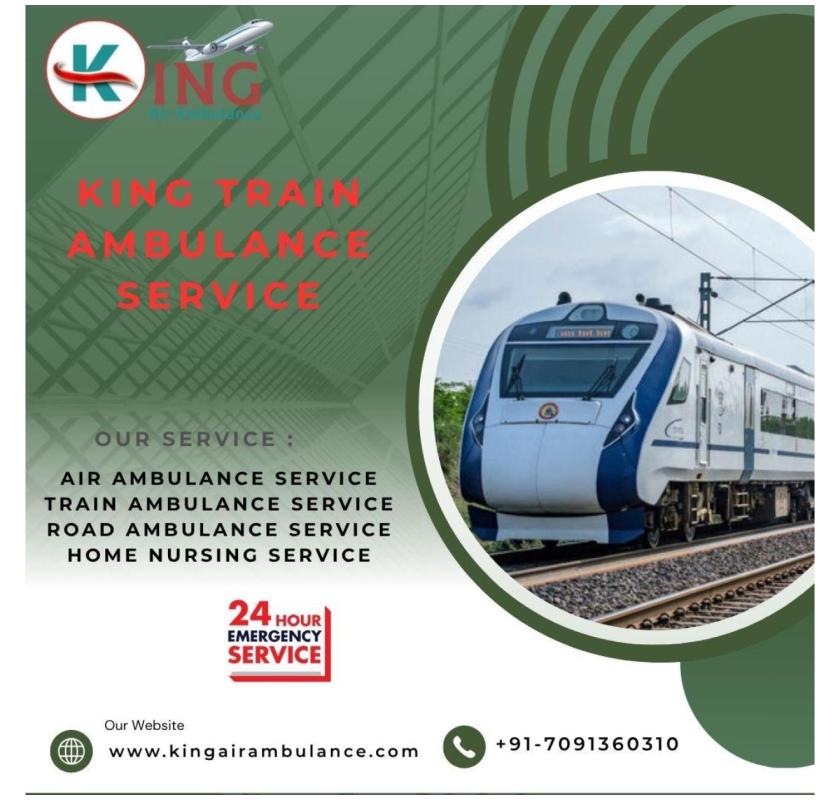  Hire King, a Peak- Class Train Ambulance from Nagpur with CCU Setup