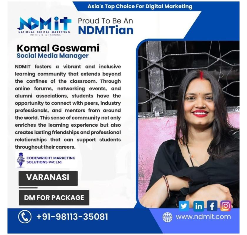 Advance Your Career with a Digital Marketing Course in Varanasi 