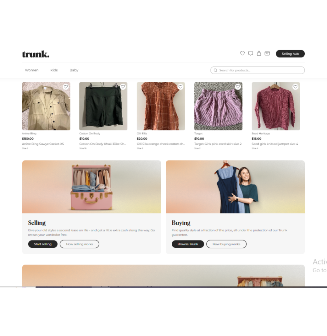  Sell Kids Clothes Online in Australia with Trunk Style - 1/3