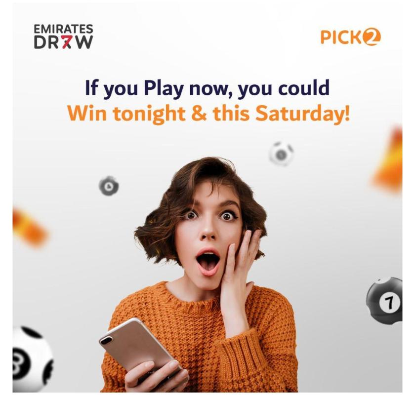 Play to win Emirates Draw Online - Win Millions For A Better Tomorrow