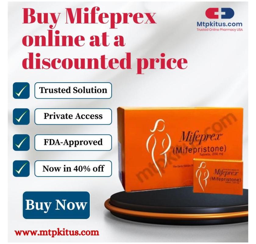 Buy Mifeprex online at a discounted price 