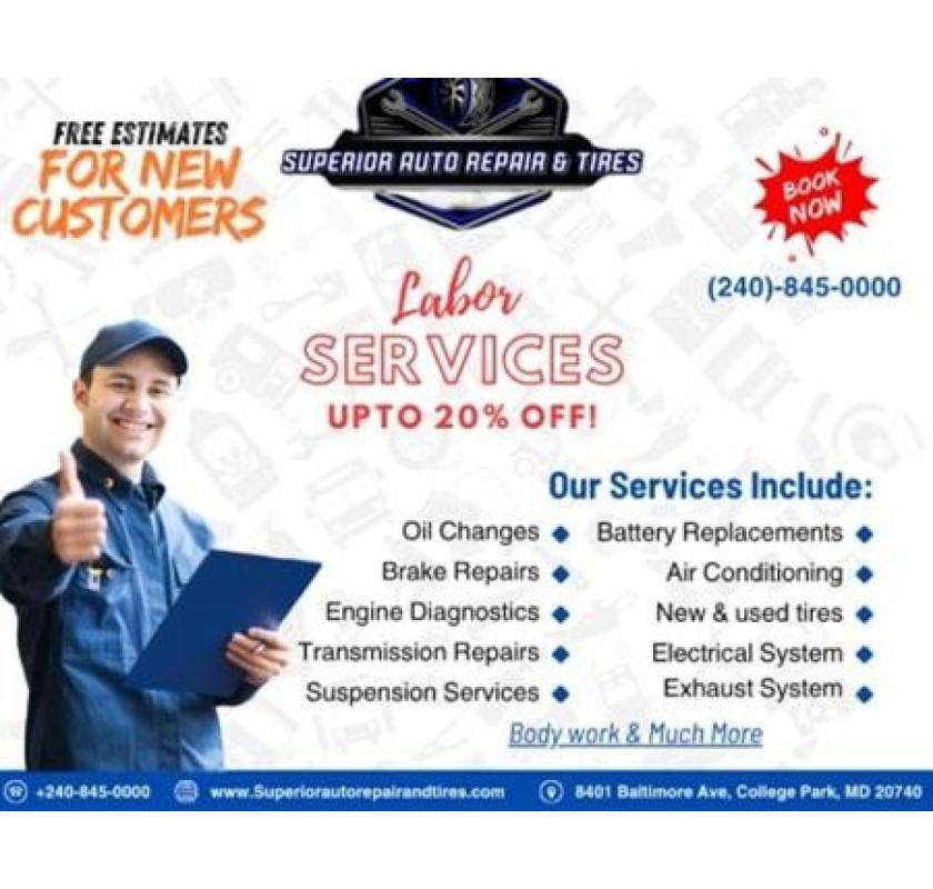 Auto Repair and Tires in College Park