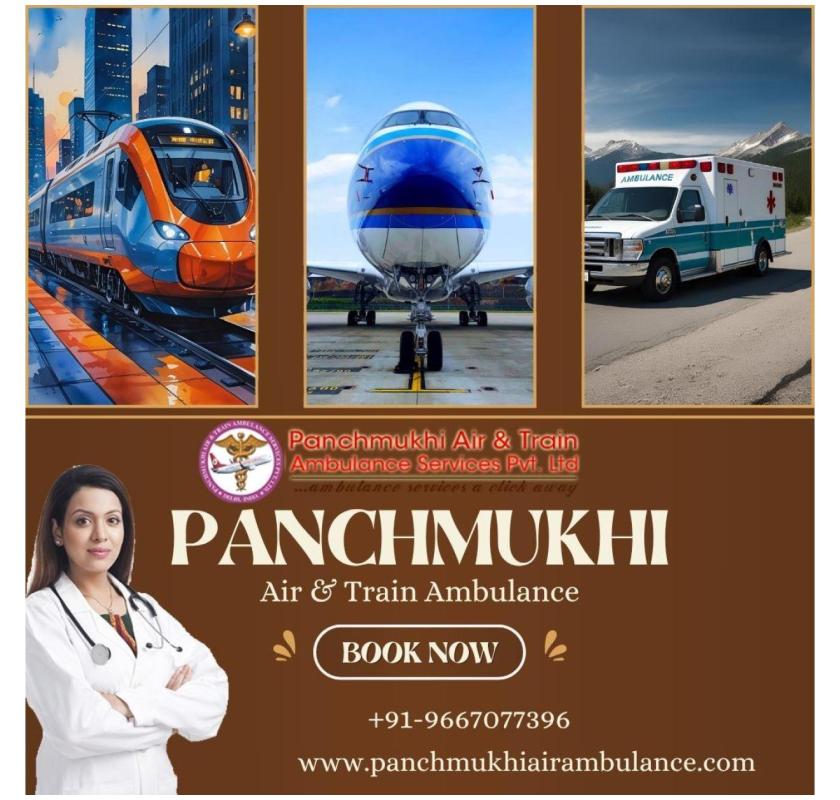 Panchmukhi manages transit efficiently in Ranchi by utilizing its train ambulance service