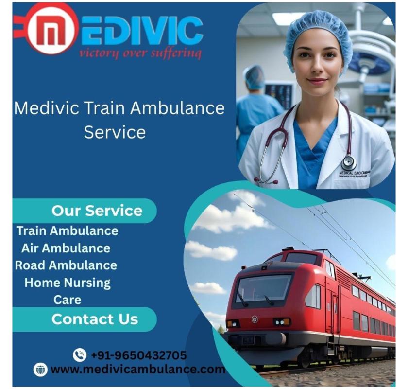 Medivic Avoids Waiting for Your Supervisor in Patna in its Train Ambulance