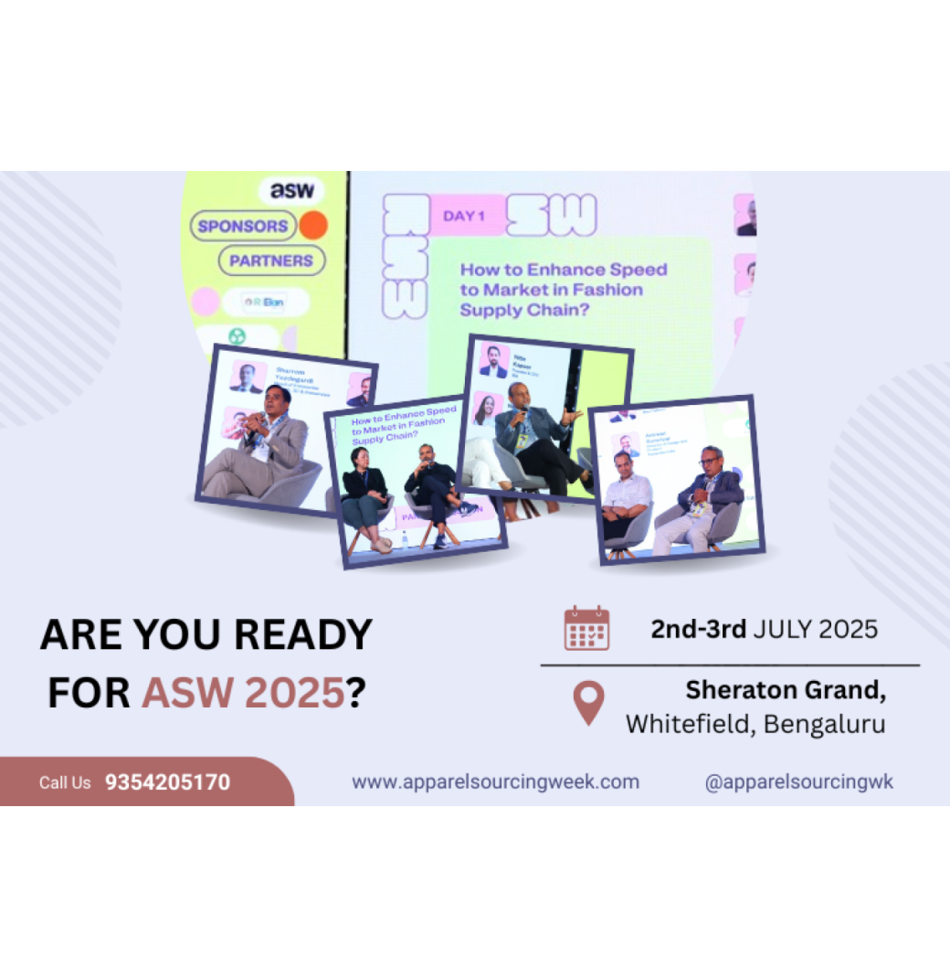 Connect with leading India apparel manufacturers at ASW 2025