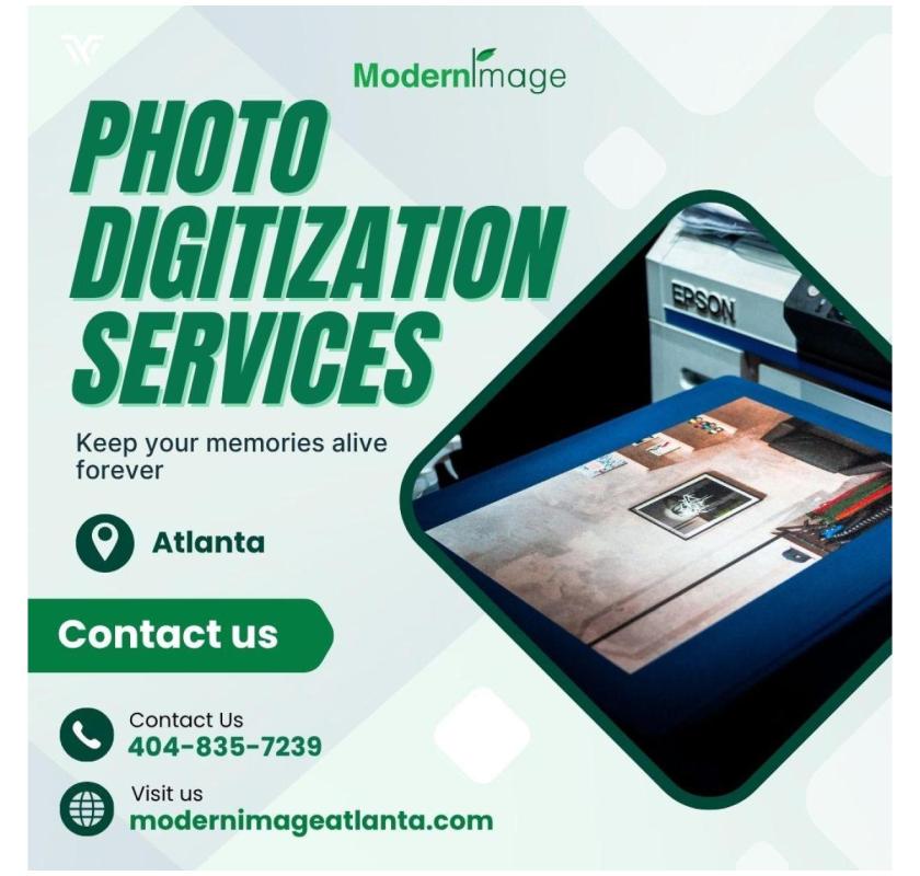 Photo Digitization Services in Atlanta	