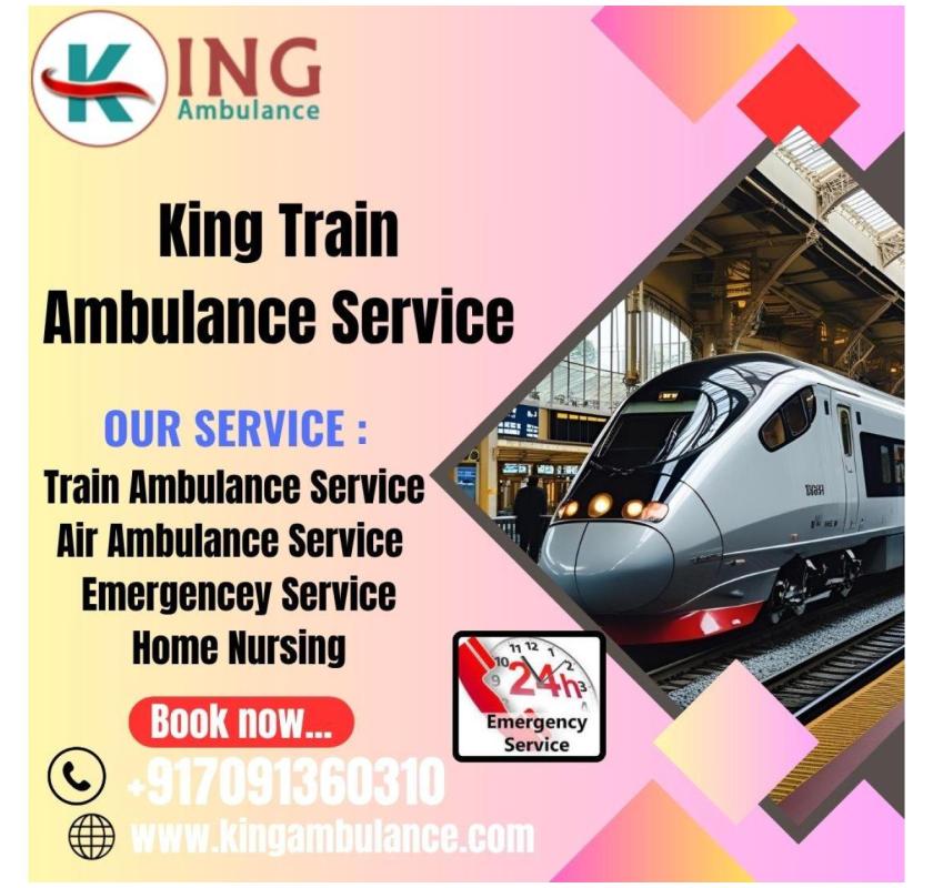 King Attends to Every Small Detail in Allahabad in its Train Ambulance