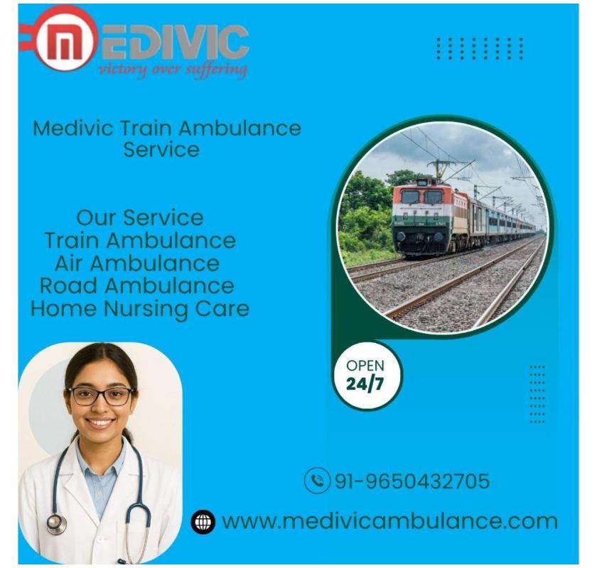Medivic Offers All-inclusive Transit Assistance in Varanasi in its Train Ambulance 