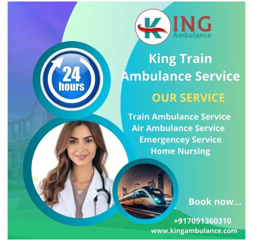  King Provides a Valuable Transit Option in Jabalpur with its Train Ambulance 